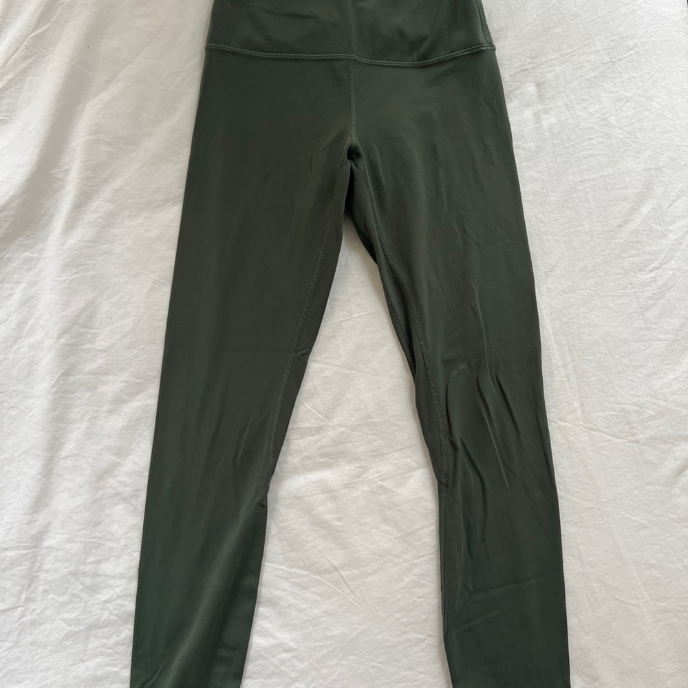 Lululemon Align High-Waisted Leggings in Dark Green